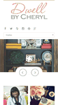 Mobile Screenshot of dwellbycheryl.com